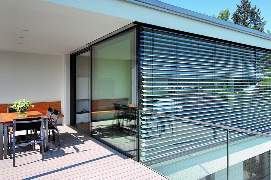 Żaluzje fasadowe